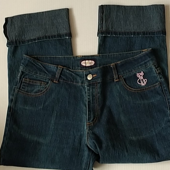 Zoey Beth Cuffed Jeans Sz 11/12 - Picture 2 of 10